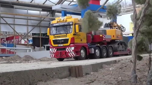 重卡與挖掘機模型玩具 加工、保養與運輸全攻略